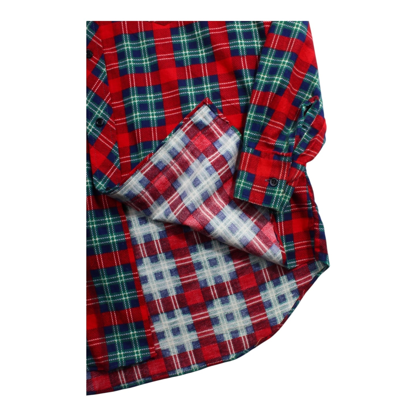 80s Christmas Flannel large