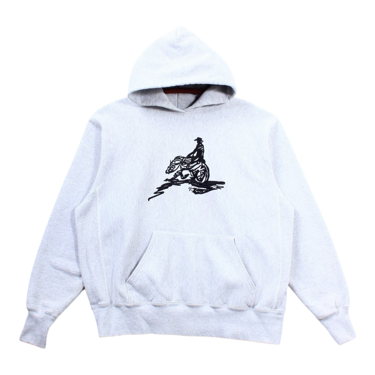 90s Cotton exchange cowboy hoodie large