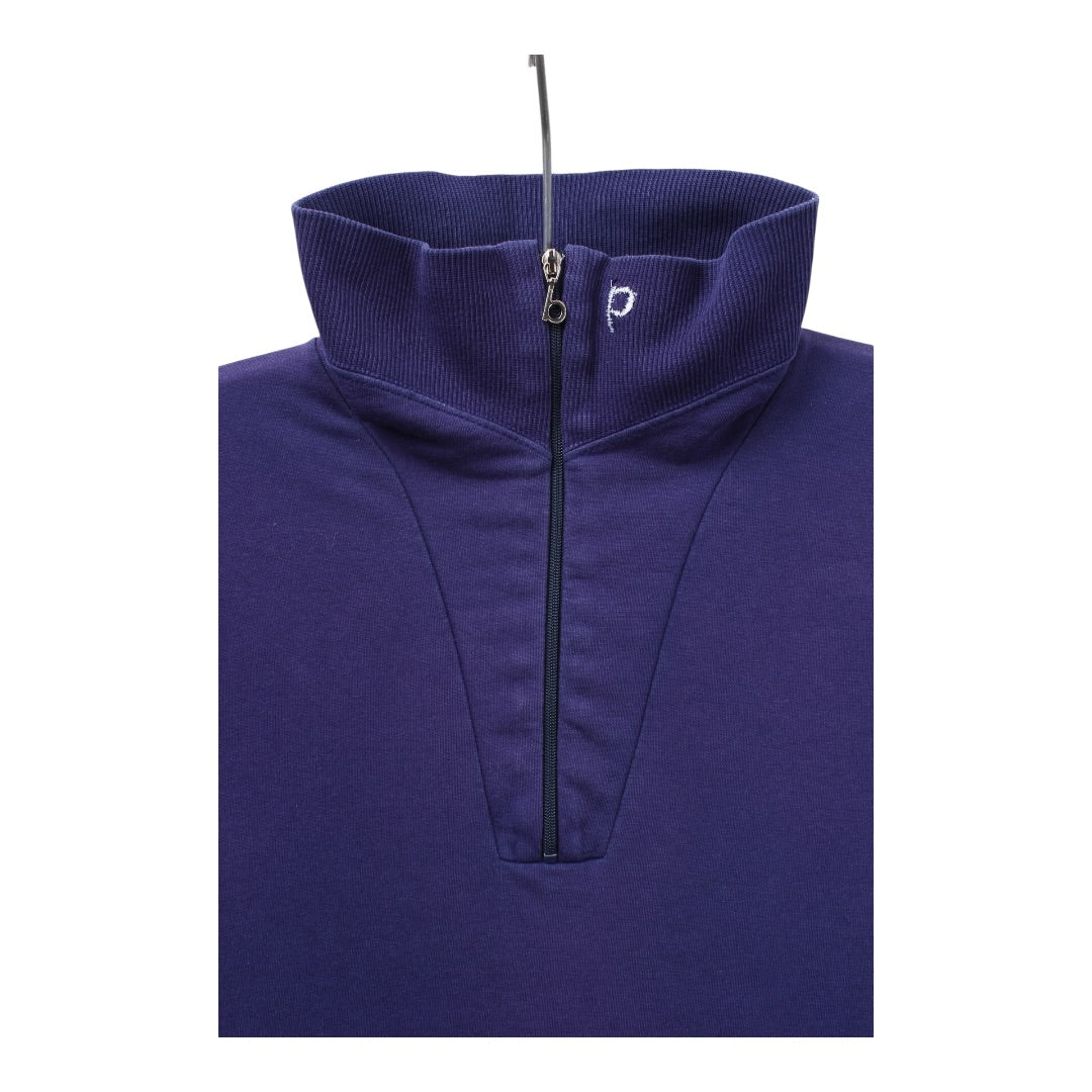 80s Benger sportswear cotton ski 1/4 zip small