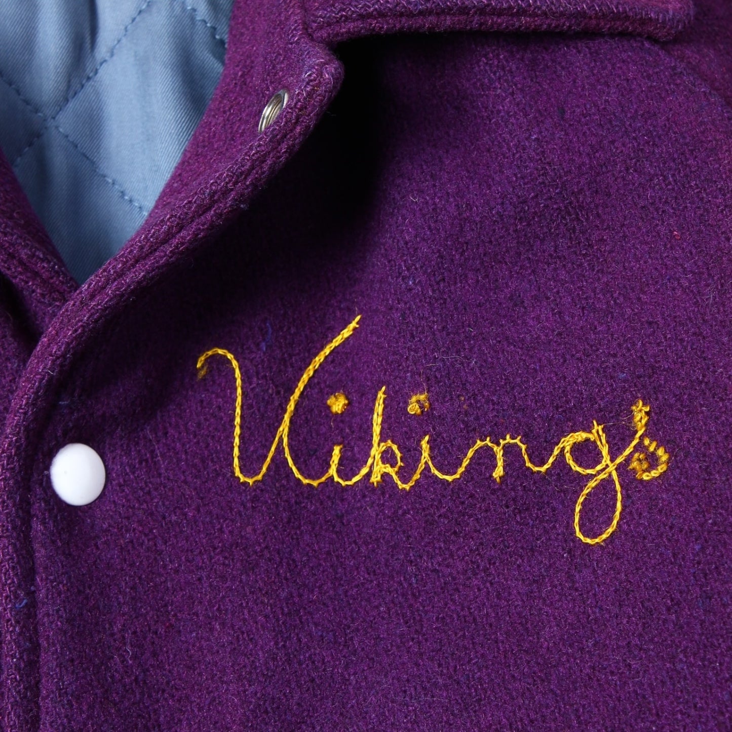 70s Vikings letterman medium