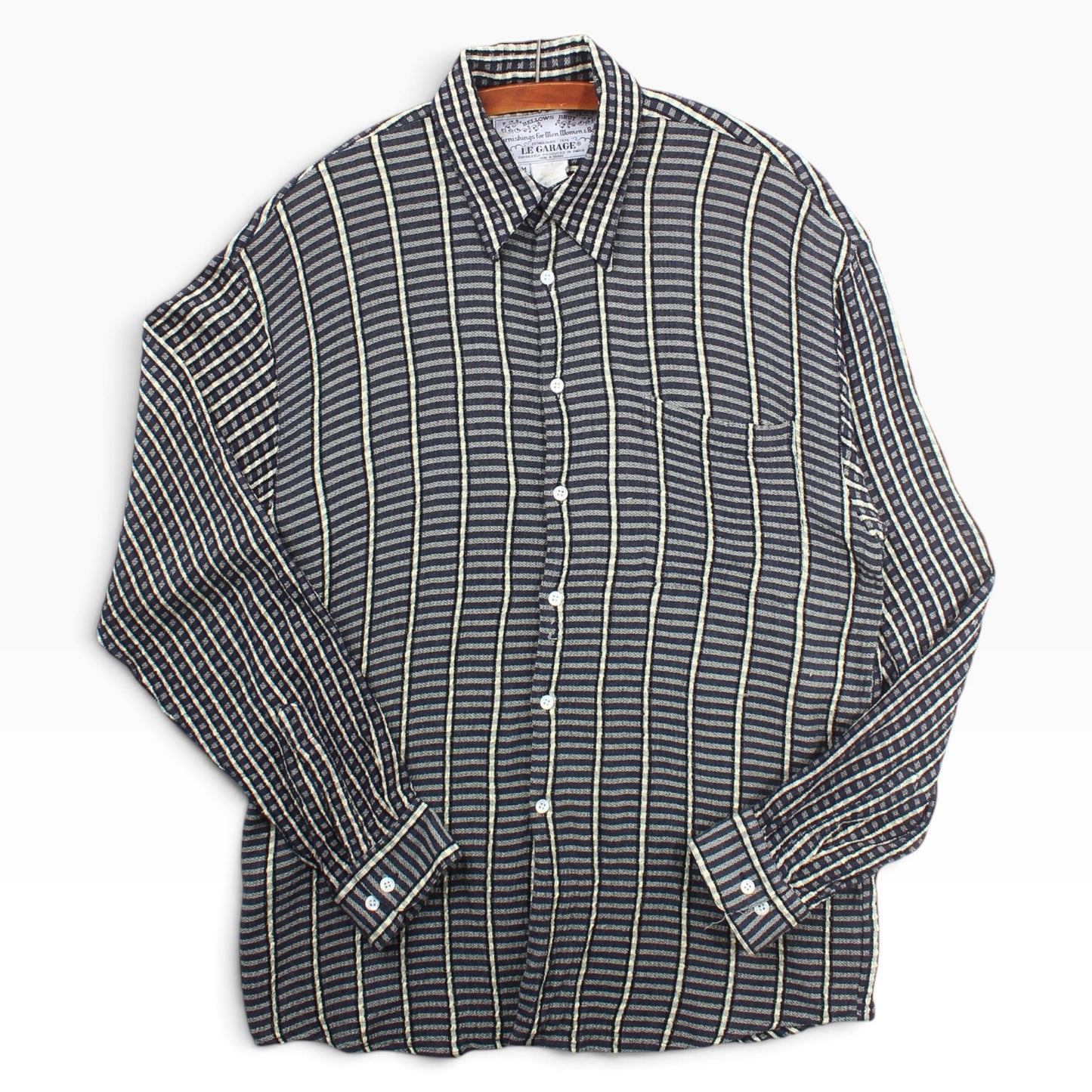 Bellows brut le garage button up made in france S/M