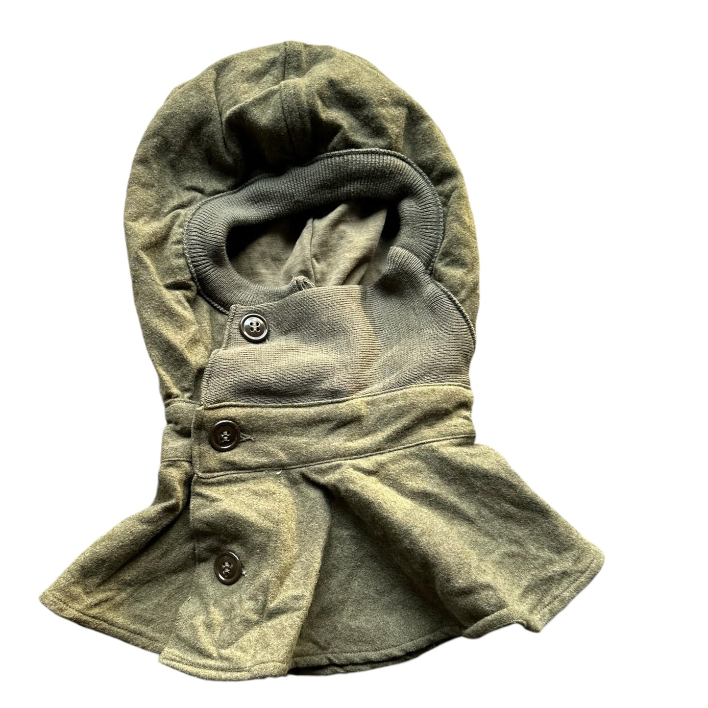 40s wool hood face mask medium