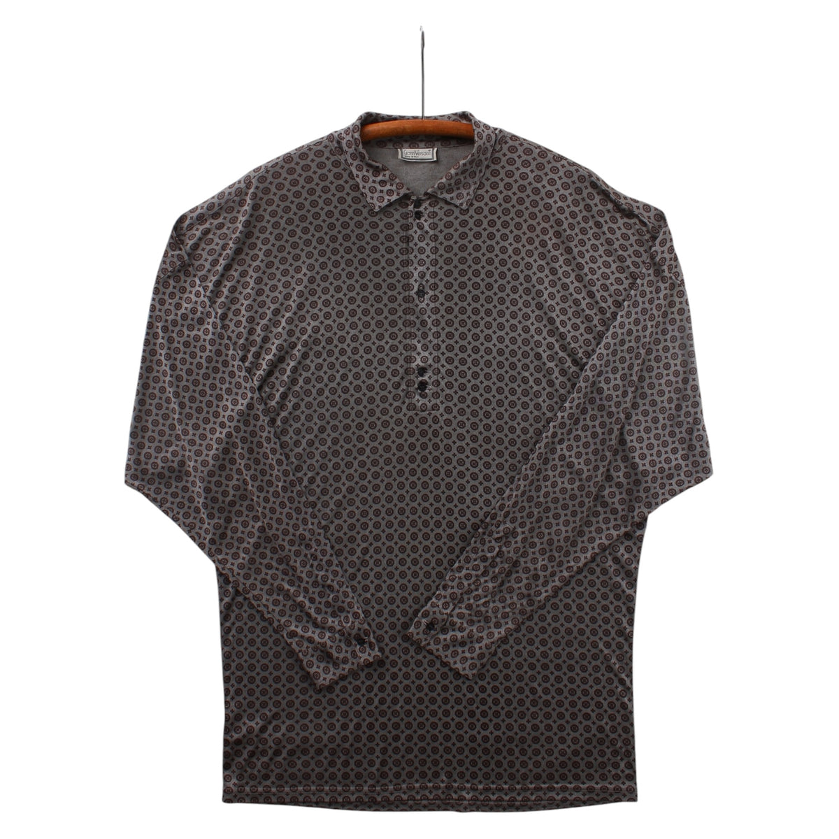 80s Gianni versace acetate shirt medium