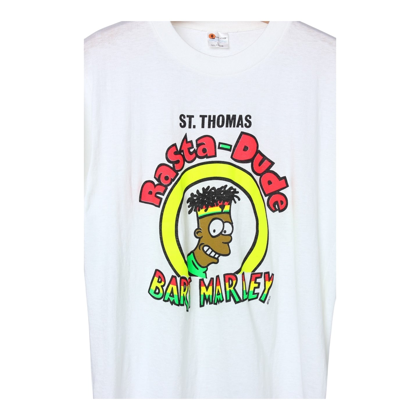 90s Rasta dude simpson tee medium
