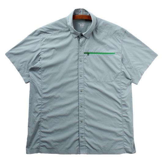 2009 Arc’teryx zip pocket snap button shirt XL