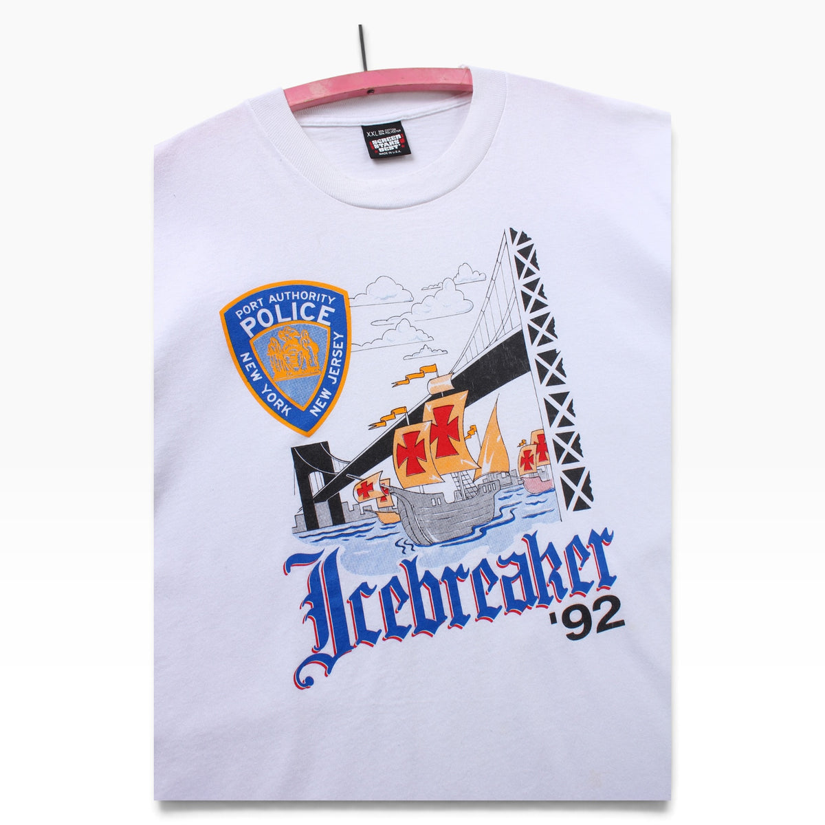 1992 Port authority ice breaker tee XL