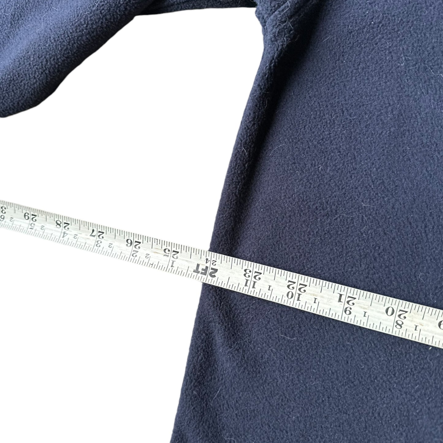 Y2K Fleece asym neck zip