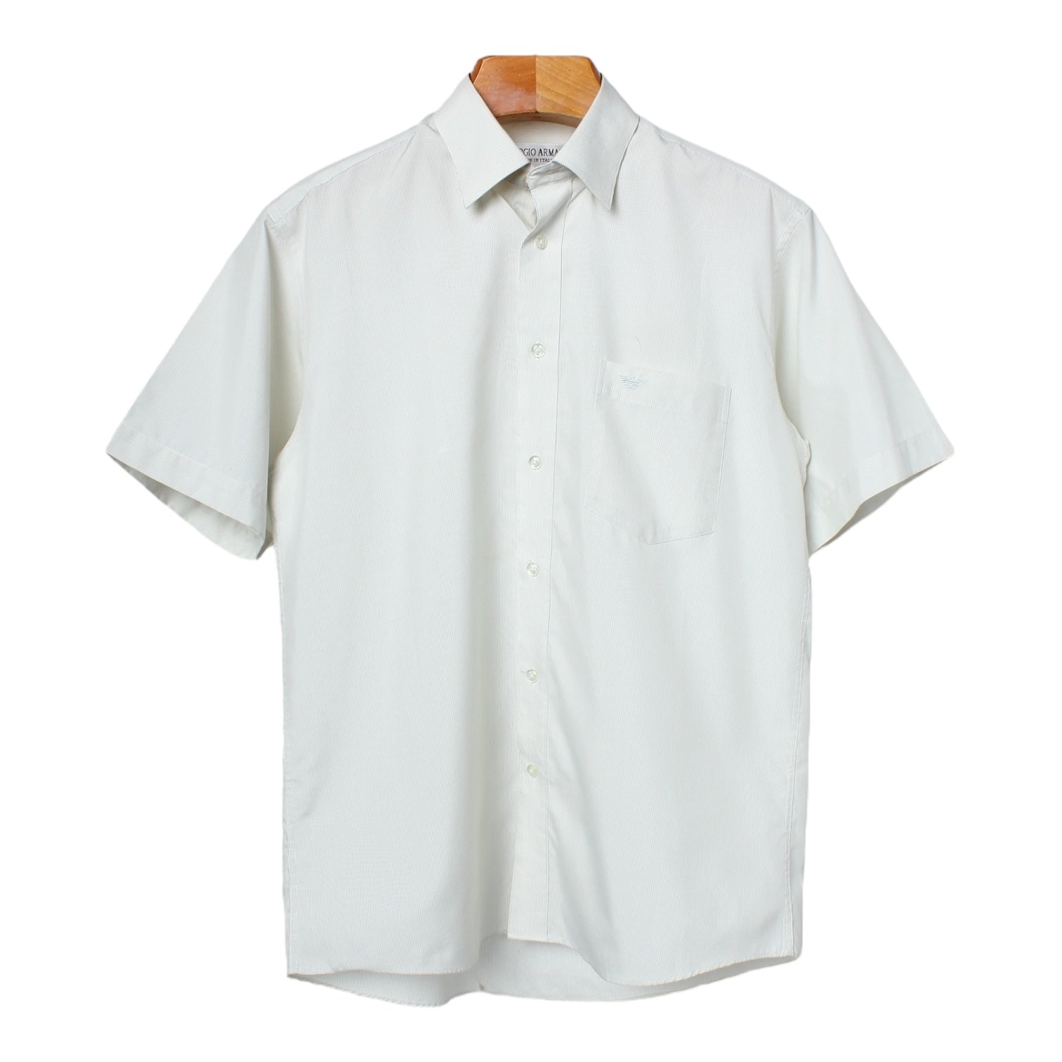 80s Giorgio Armani short sleeve shirt large – Vintage Sponsor