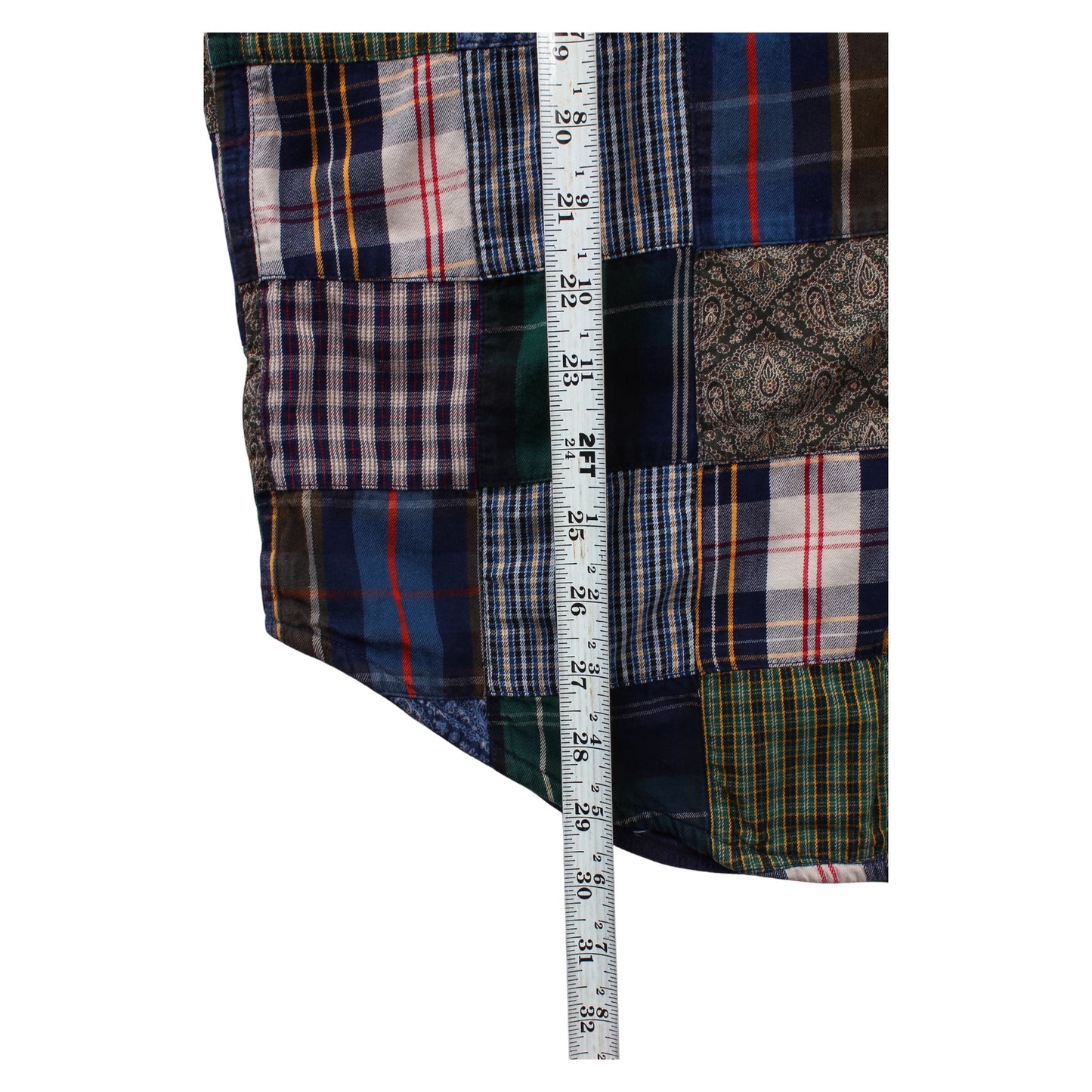 2000 Gap patchwork shirt XL