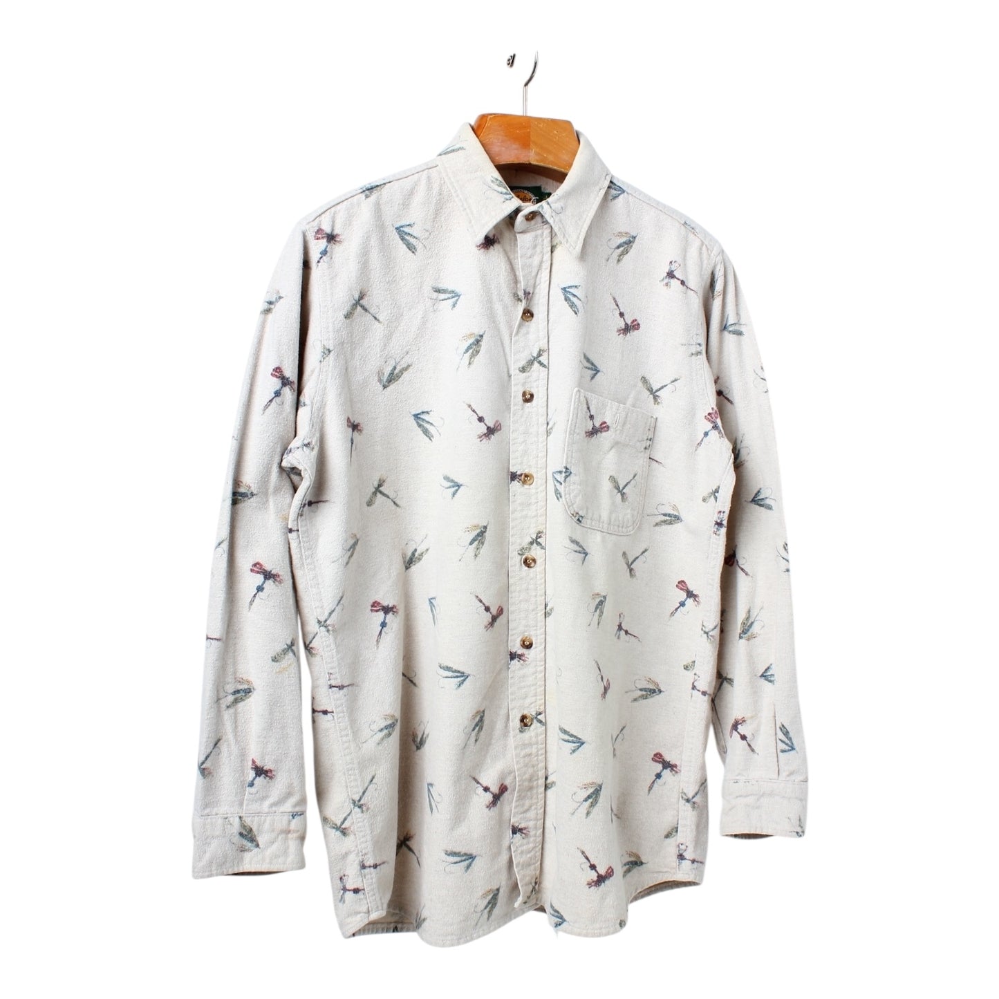 90s Cabellas chamois fly shirt XL