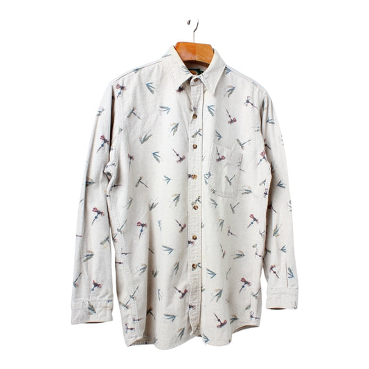 90s Cabellas chamois fly shirt XL