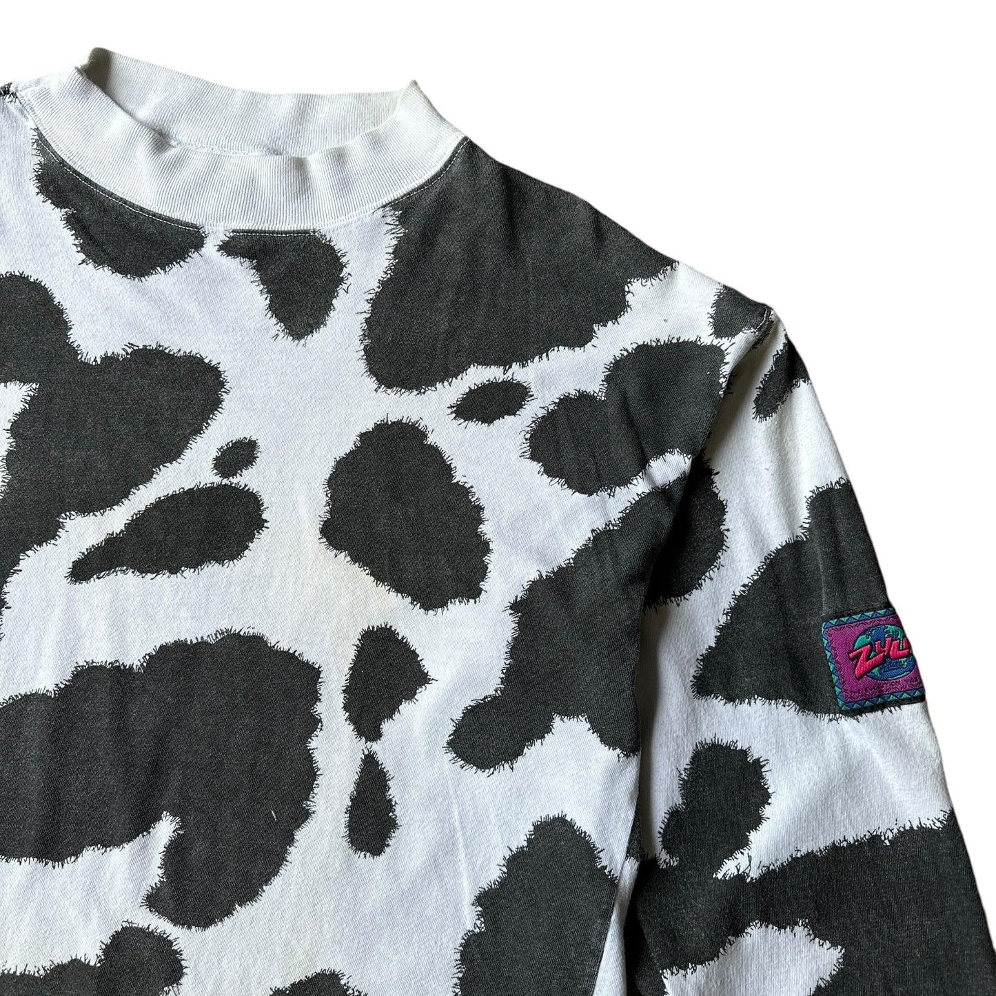 Cow long sleeve Small