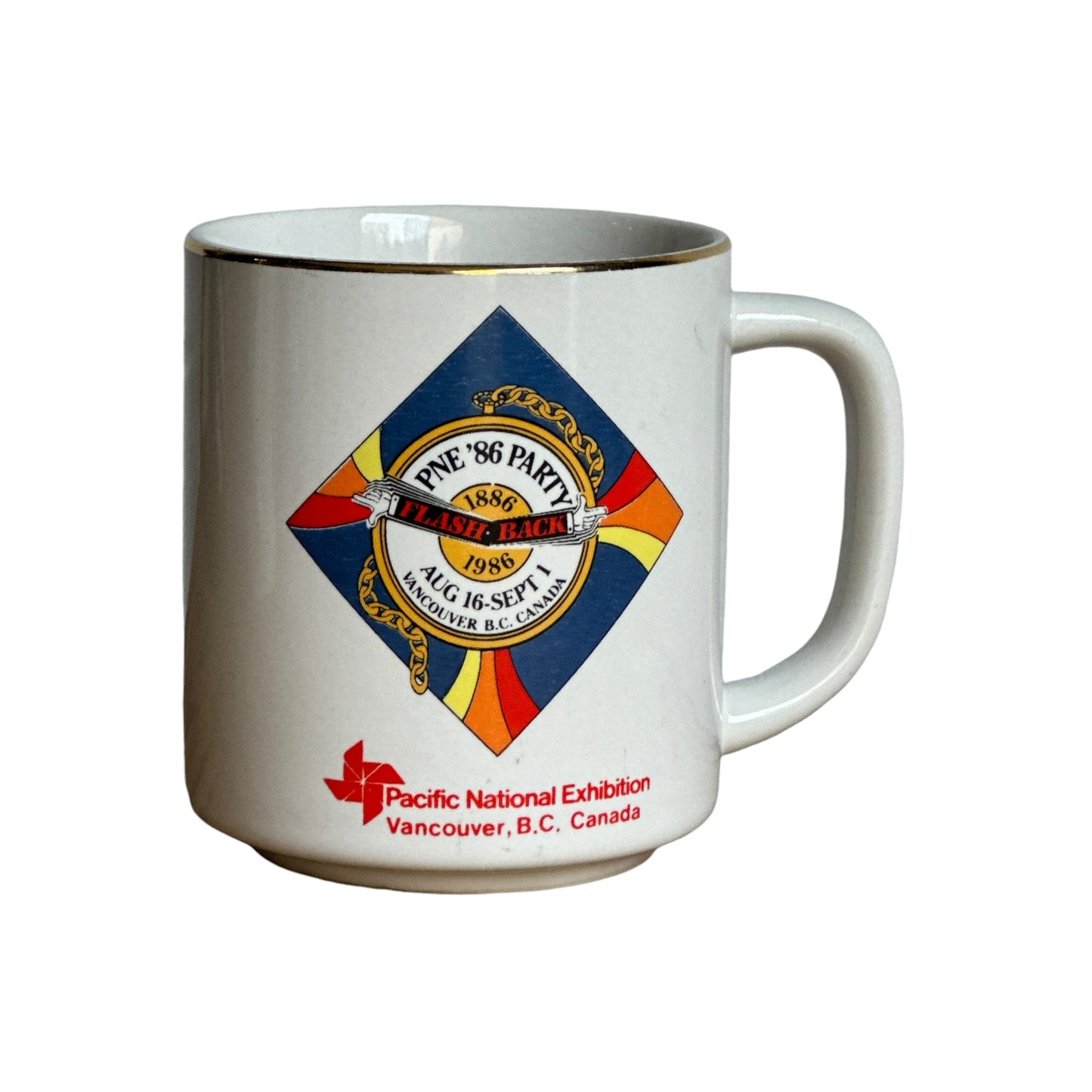 1986 vancouver pine party mug