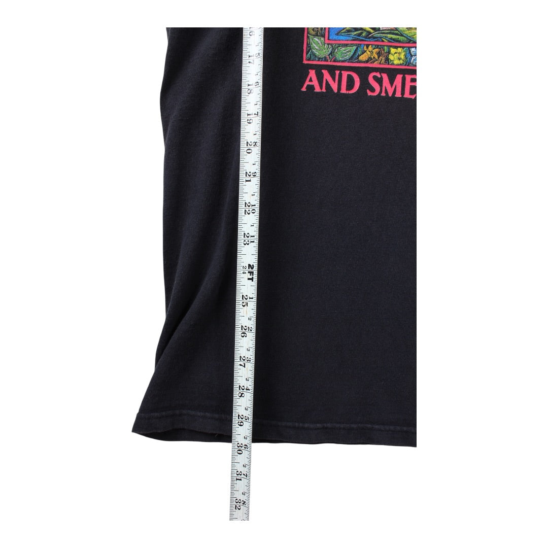 Ray troll smell the flounders tee XL