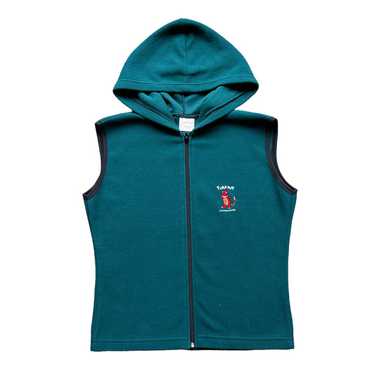 90s Carmander hooded fleece Small