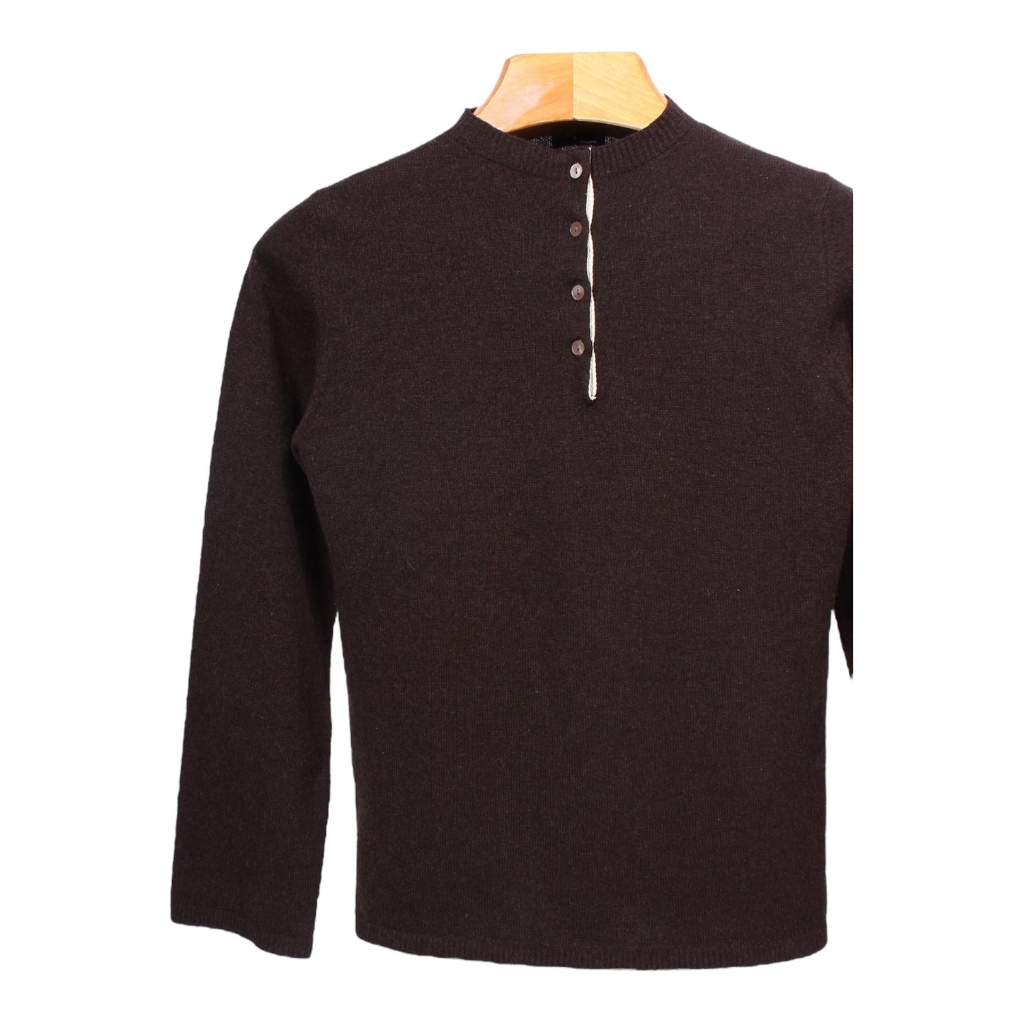 Margaret Howell wool button sweater Small