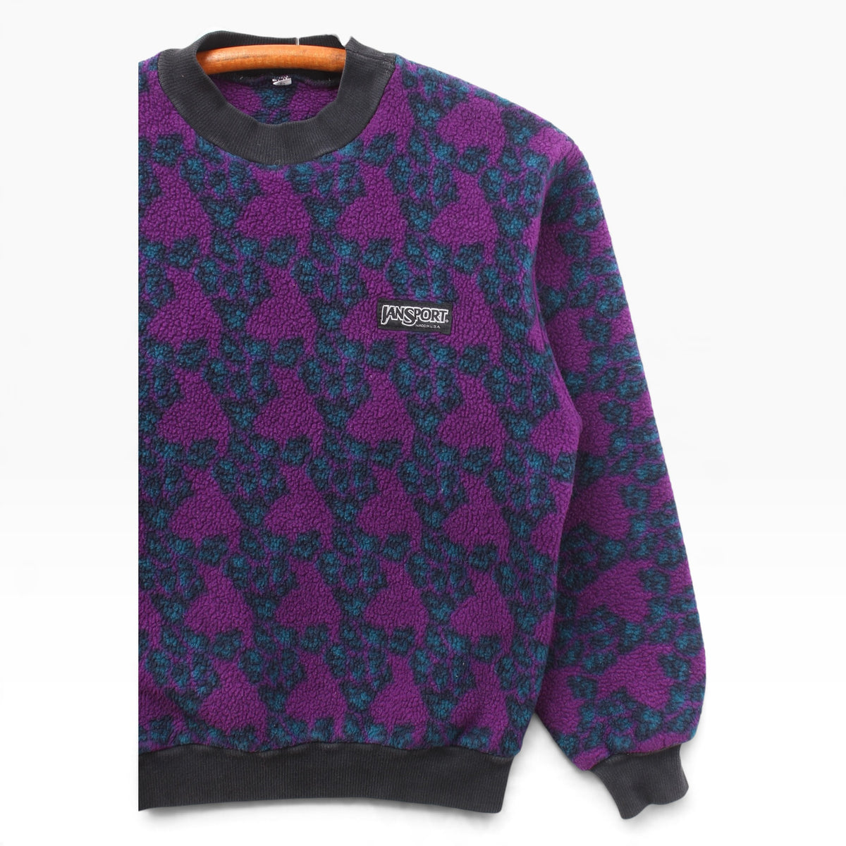 80s Jansport fleece crewneck small