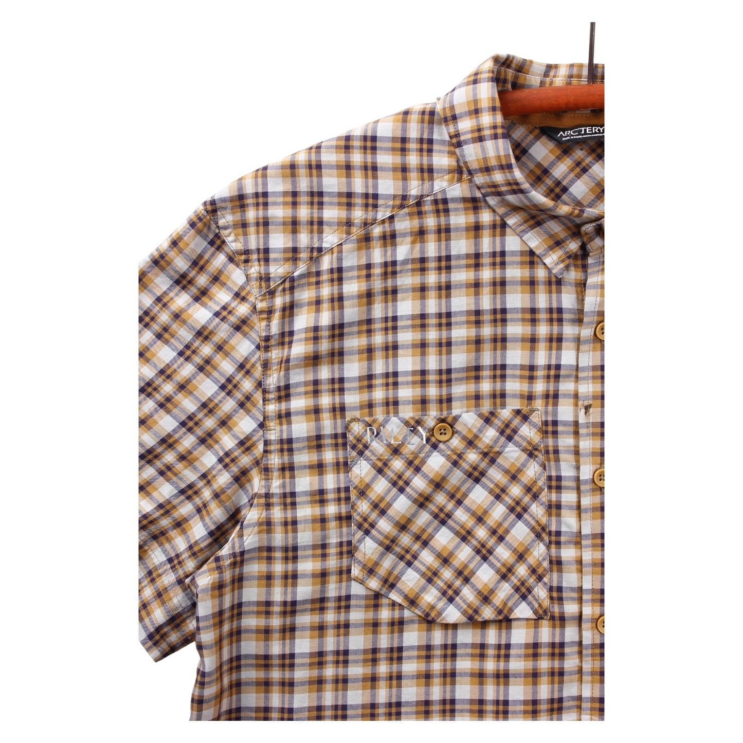 2014 Arc’teryx button up work shirt “riley” large