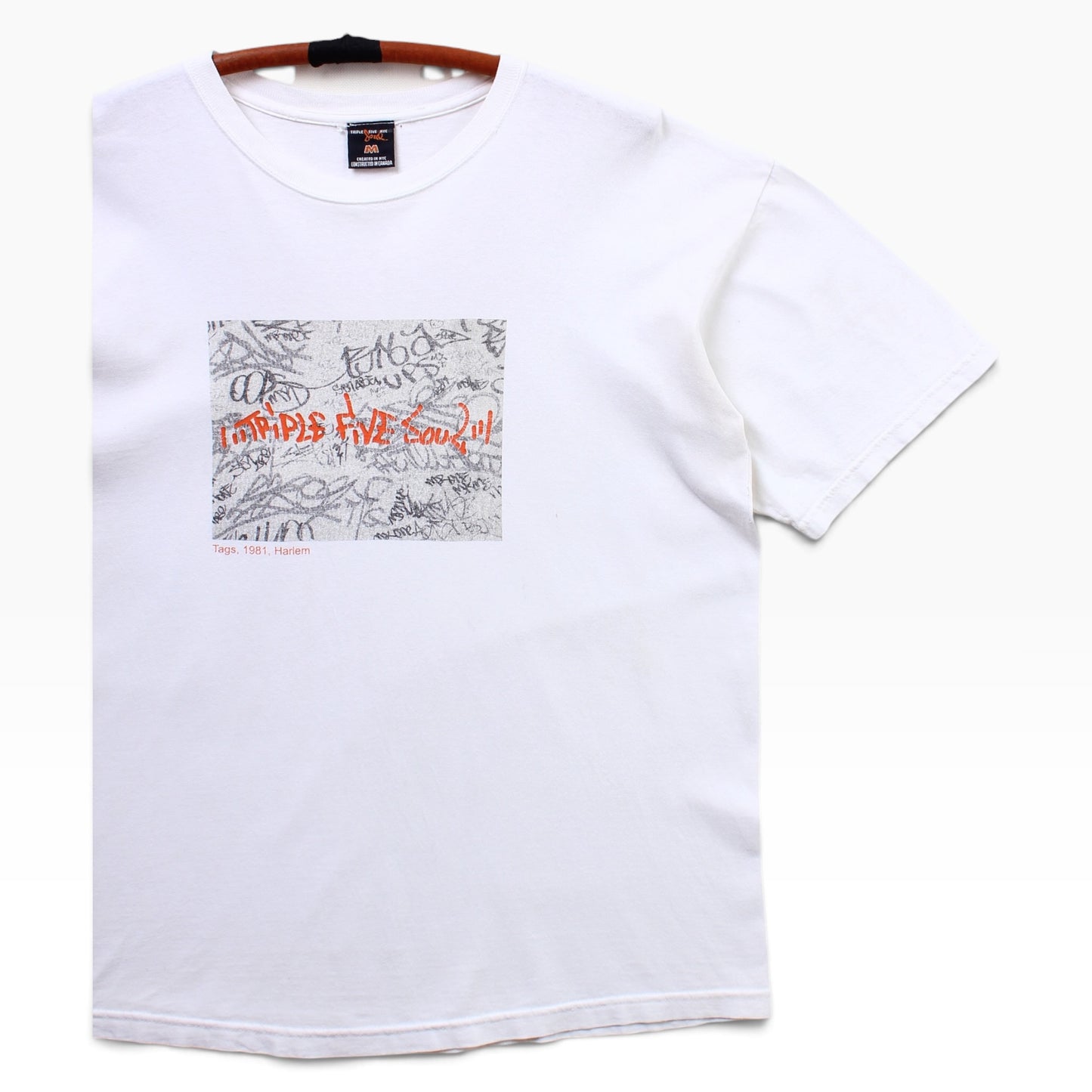Triple five soul tags harlem 1981 tee medium