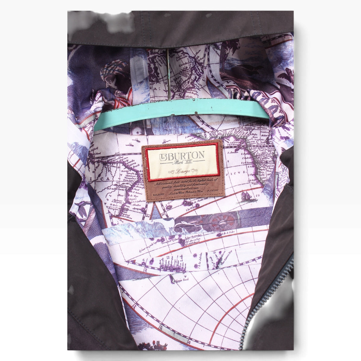 Burton mark 13 taped seam jacket Large