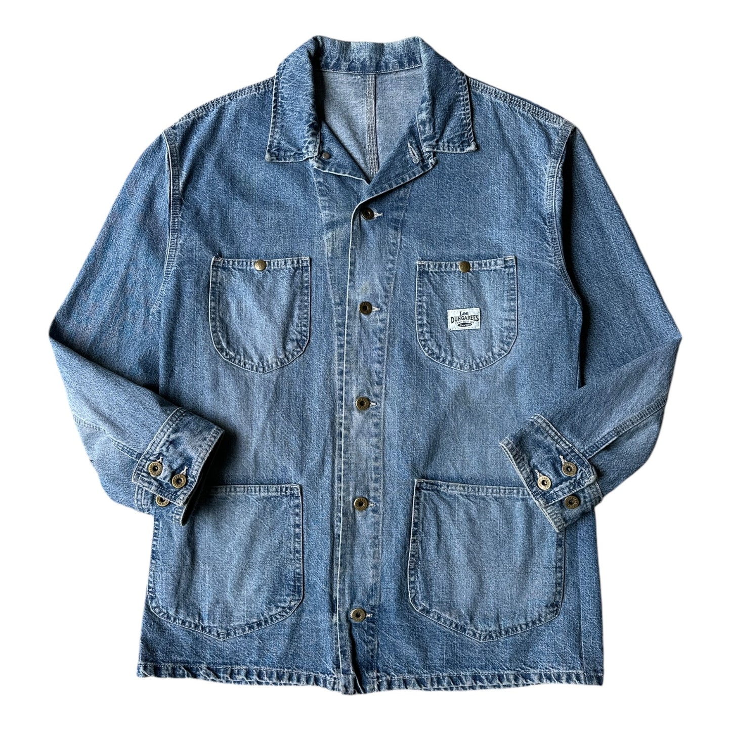 1998 Buddy lee dungarees era denim chore coat large