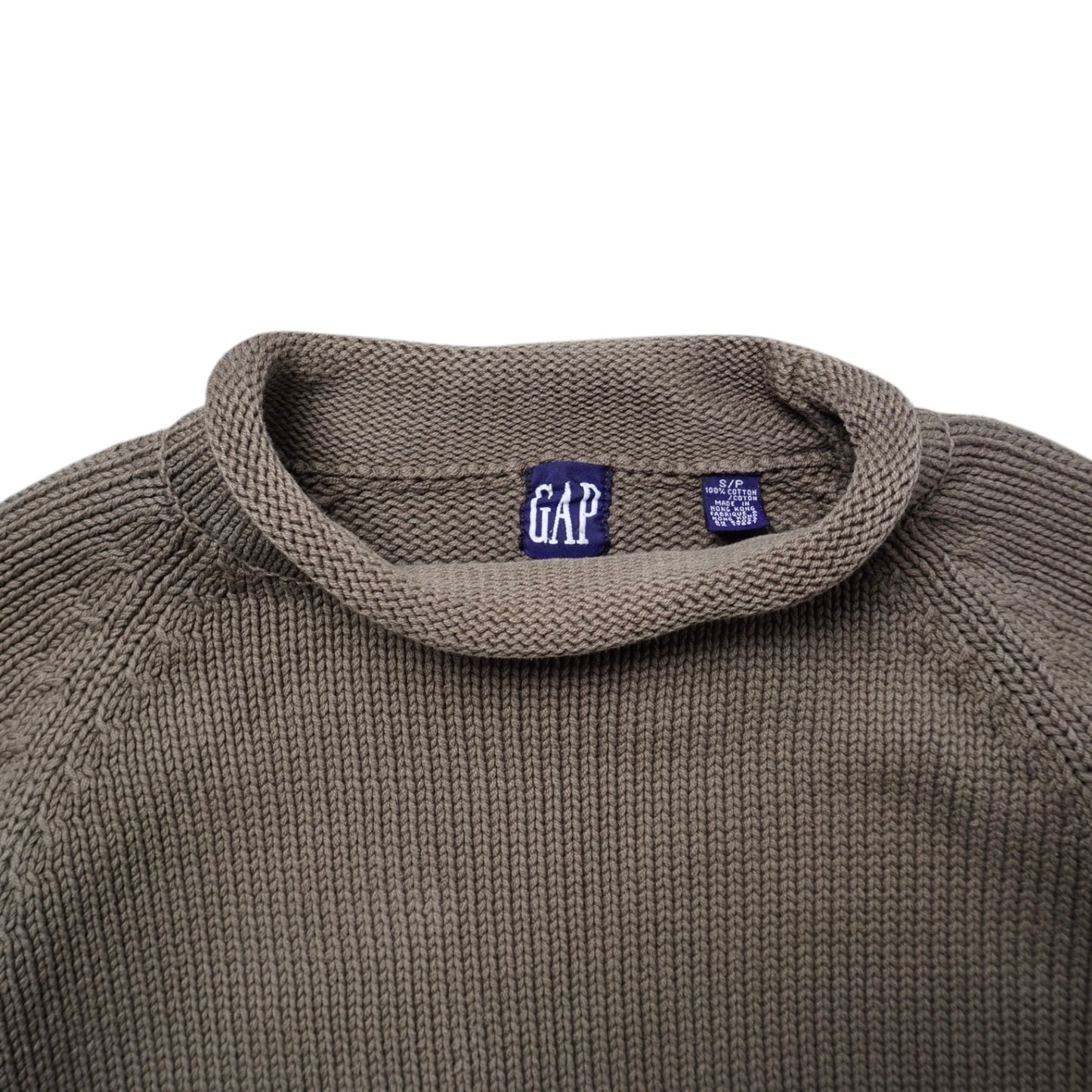 90s Gap rollneck cotton sweater S/M