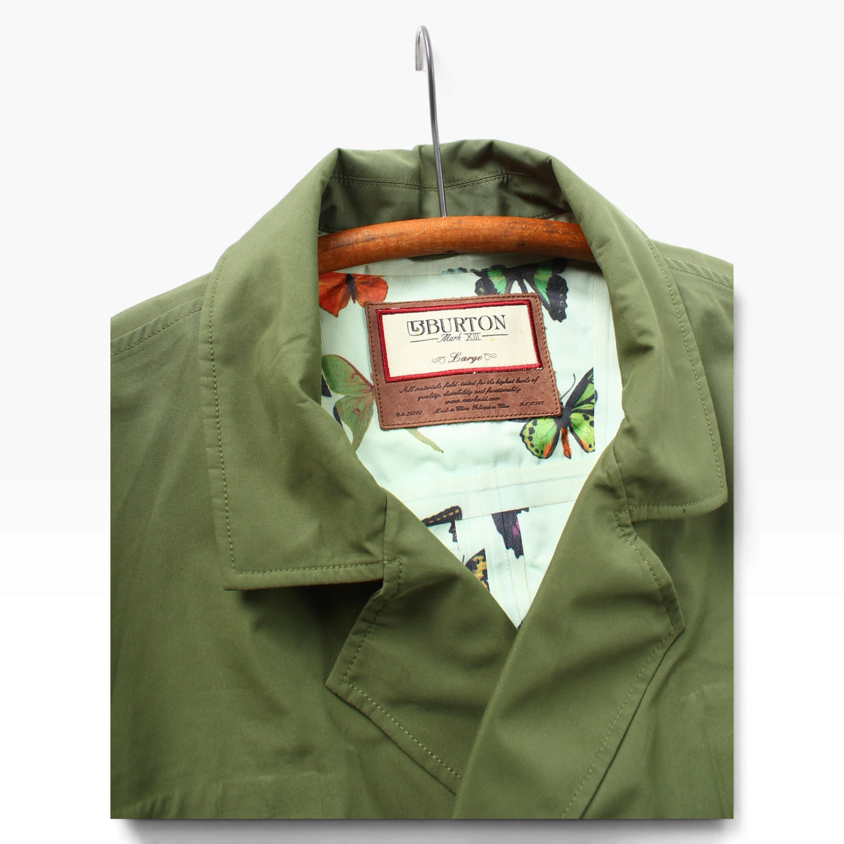 Burton mark 13 butterfly taped seam jacket. Medium