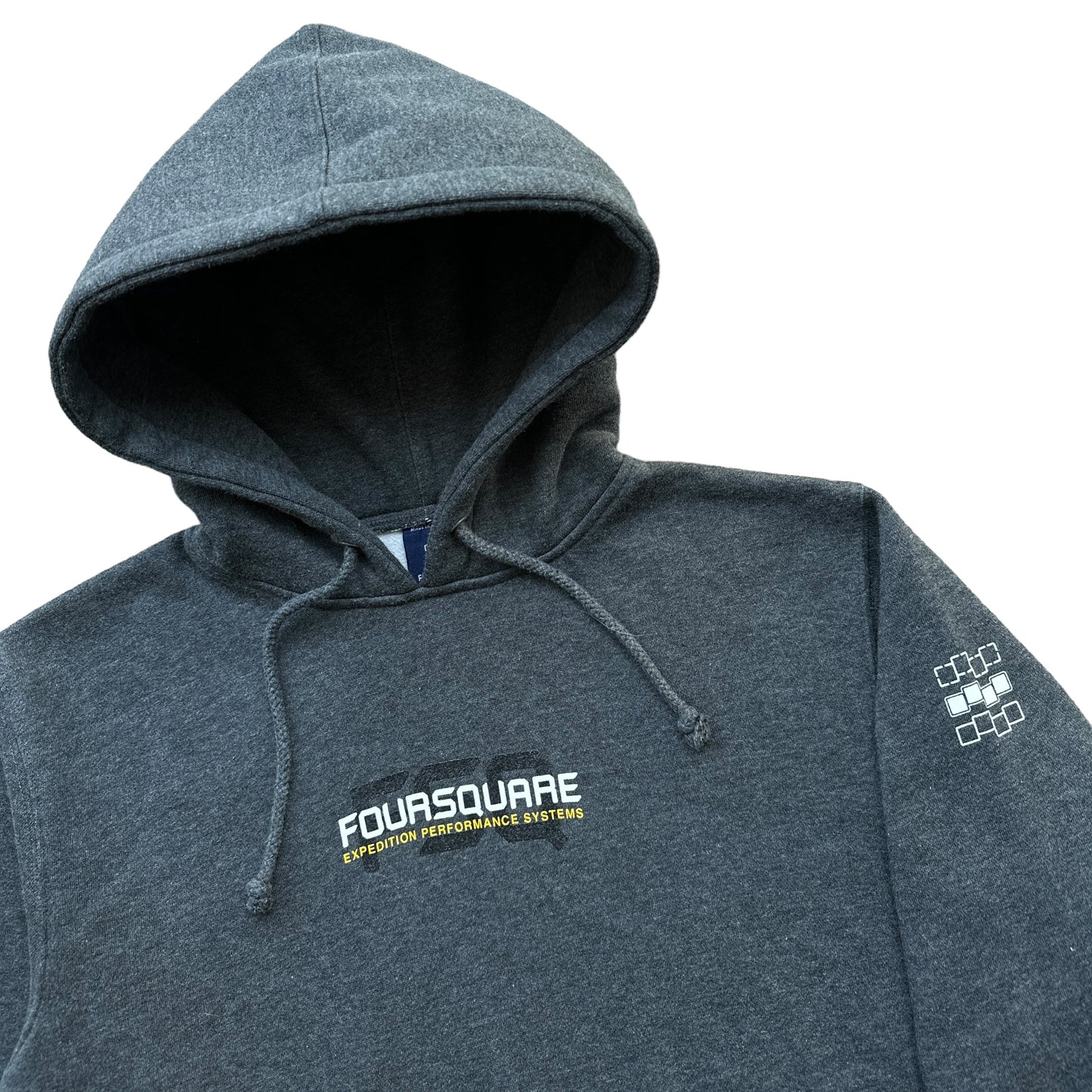 2000s Foursquare hoodie Small fit