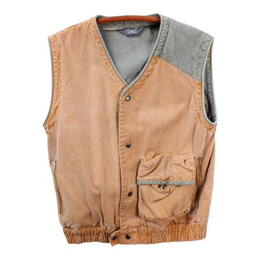 80s Timothy E cotton vest medium
