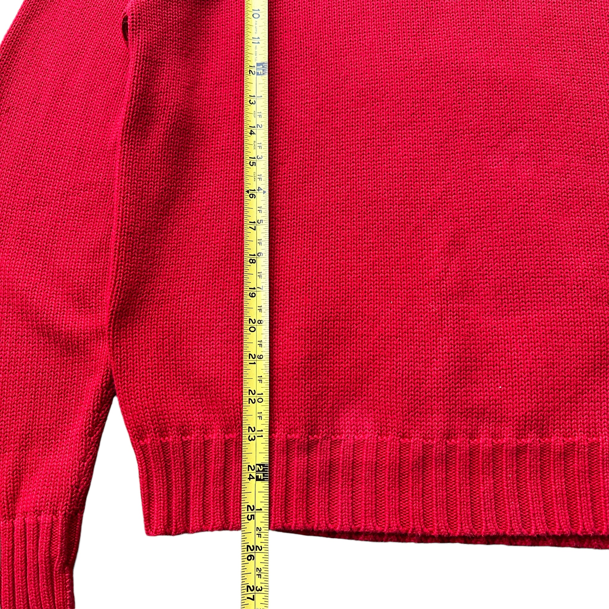 Polo ralph lauren cotton sweater large