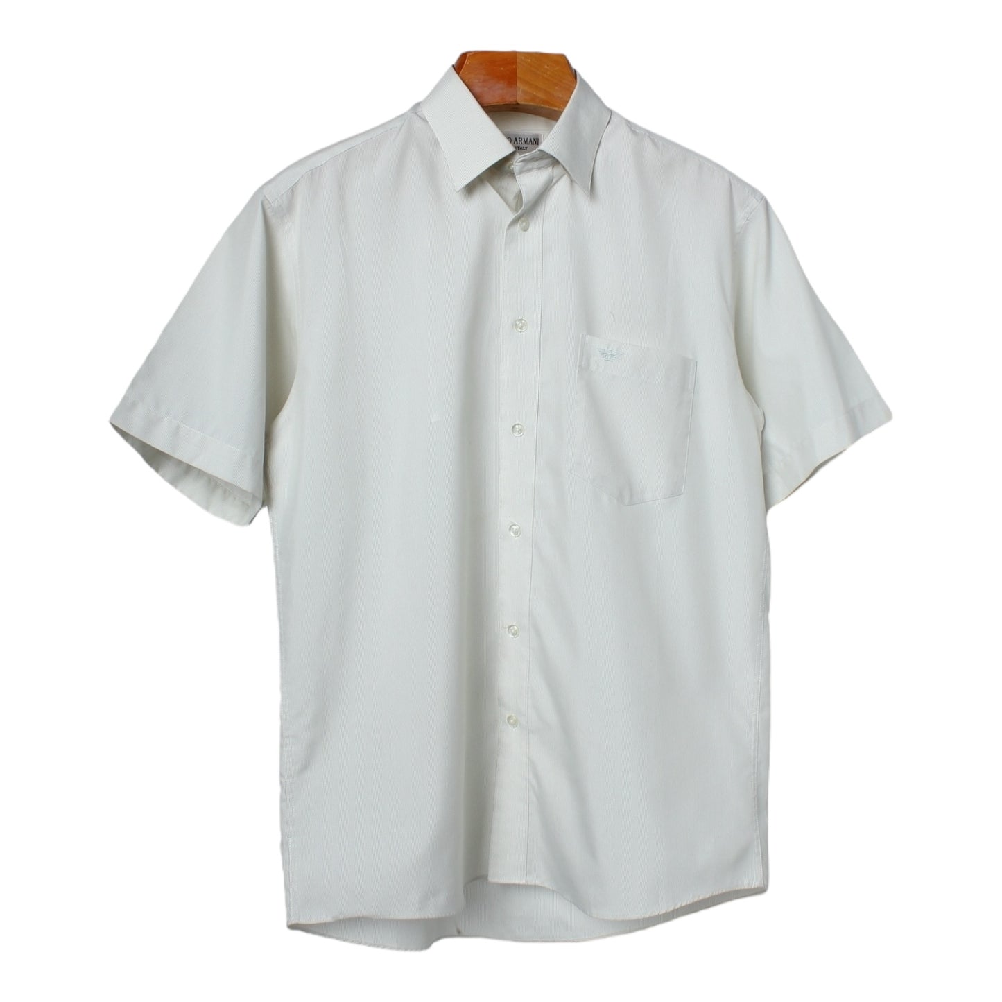 80s Giorgio Armani short sleeve shirt large