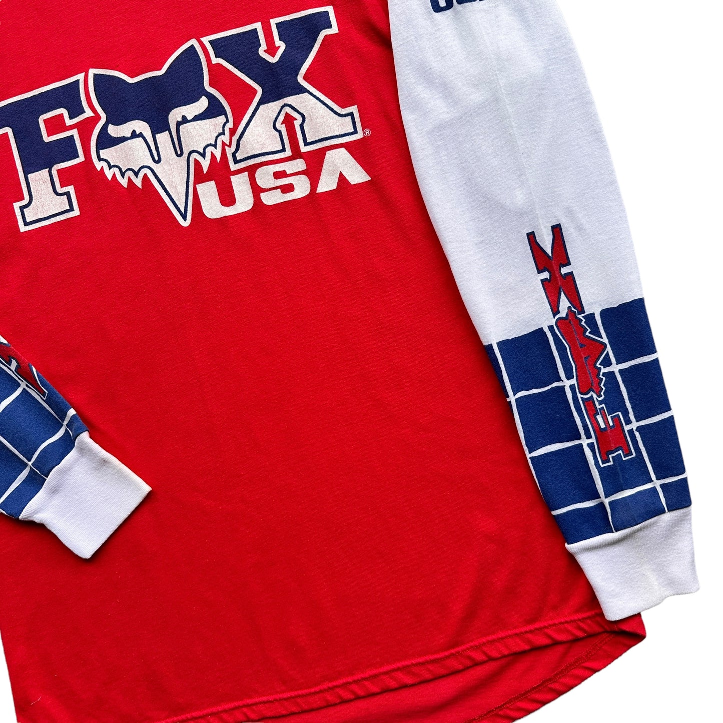 80s Fox usa moto jersey M/L