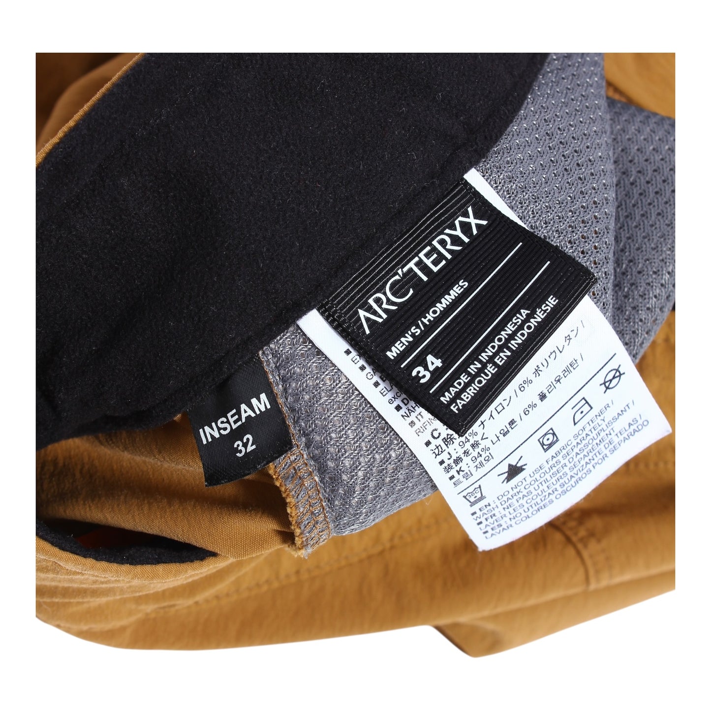 Arc’teryx hiking pant 34/32