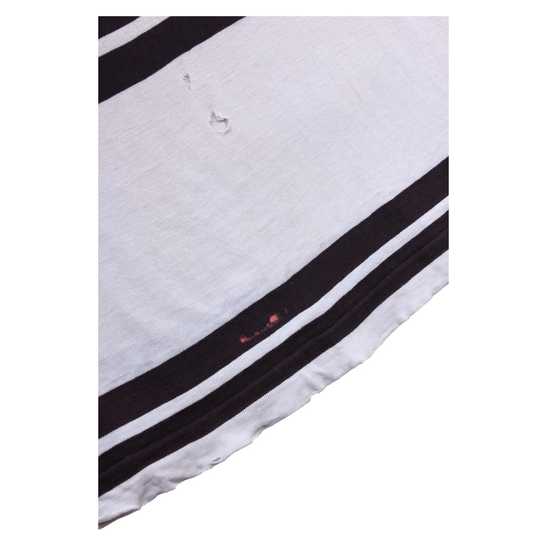 90s Gap striped tee. well worn Large