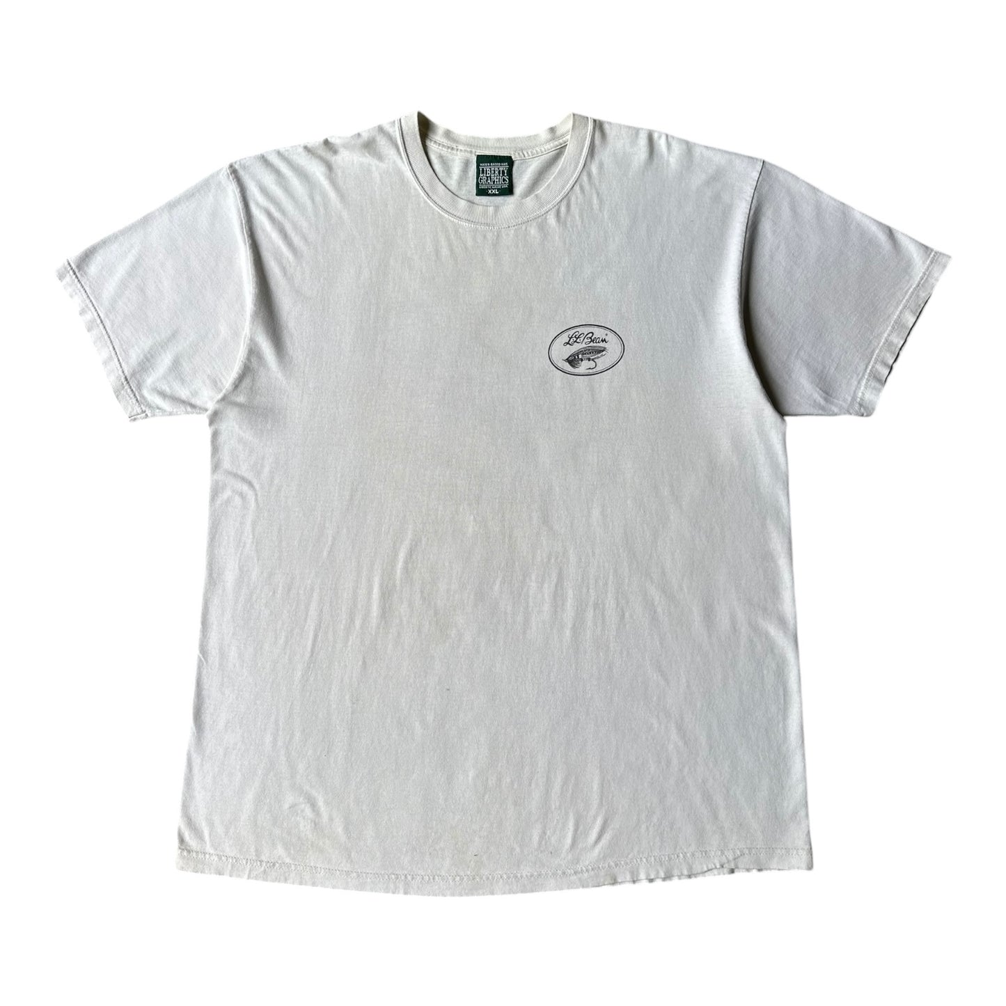 90s LL Bean trout tee XXL