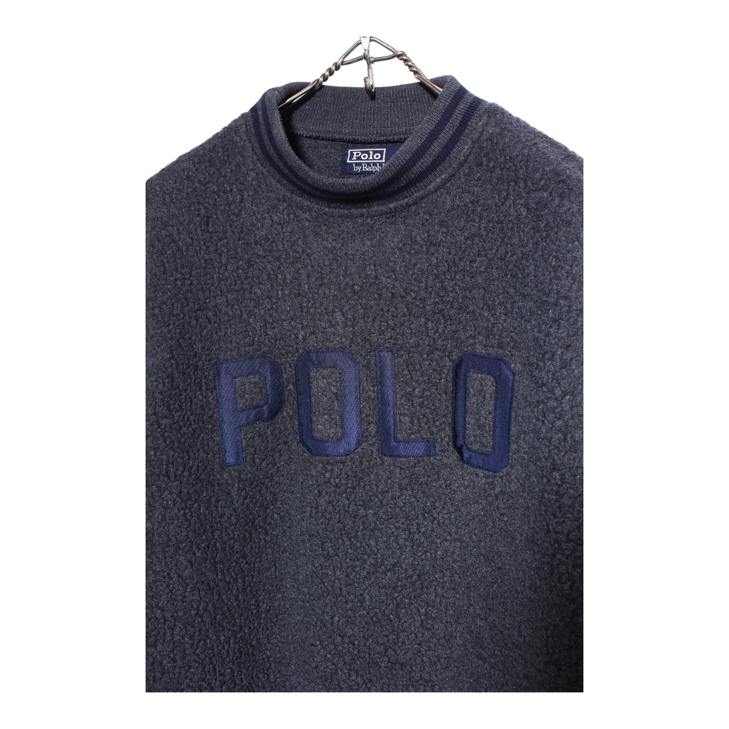 90s Polo Ralph Lauren fleece crewneck medium