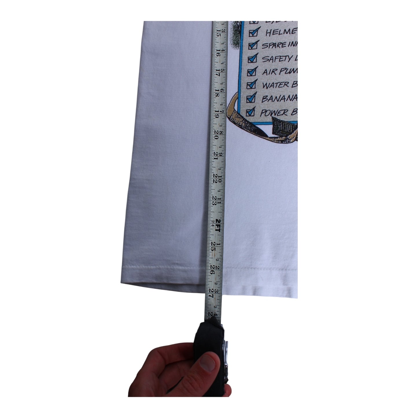 90s Mountain biking jansport tee large