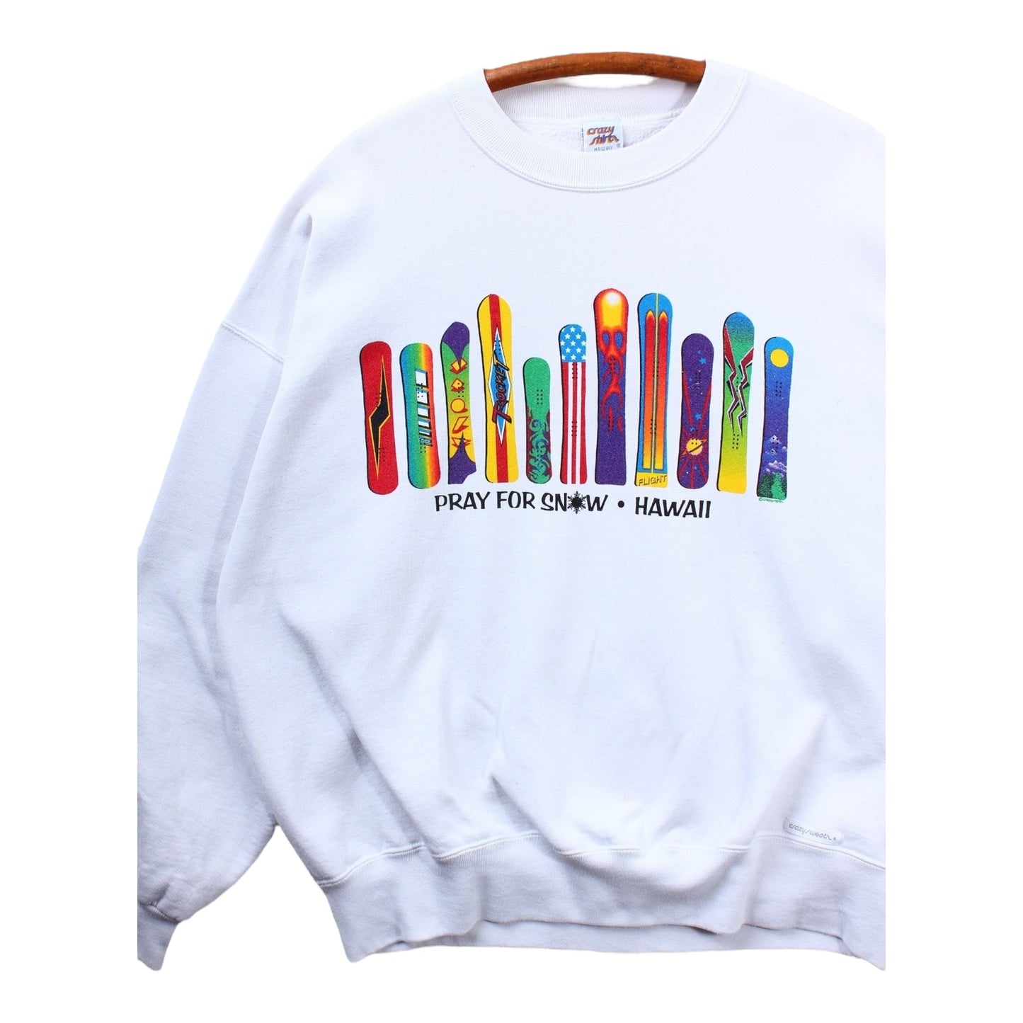 90s pray for snow snowboard XL