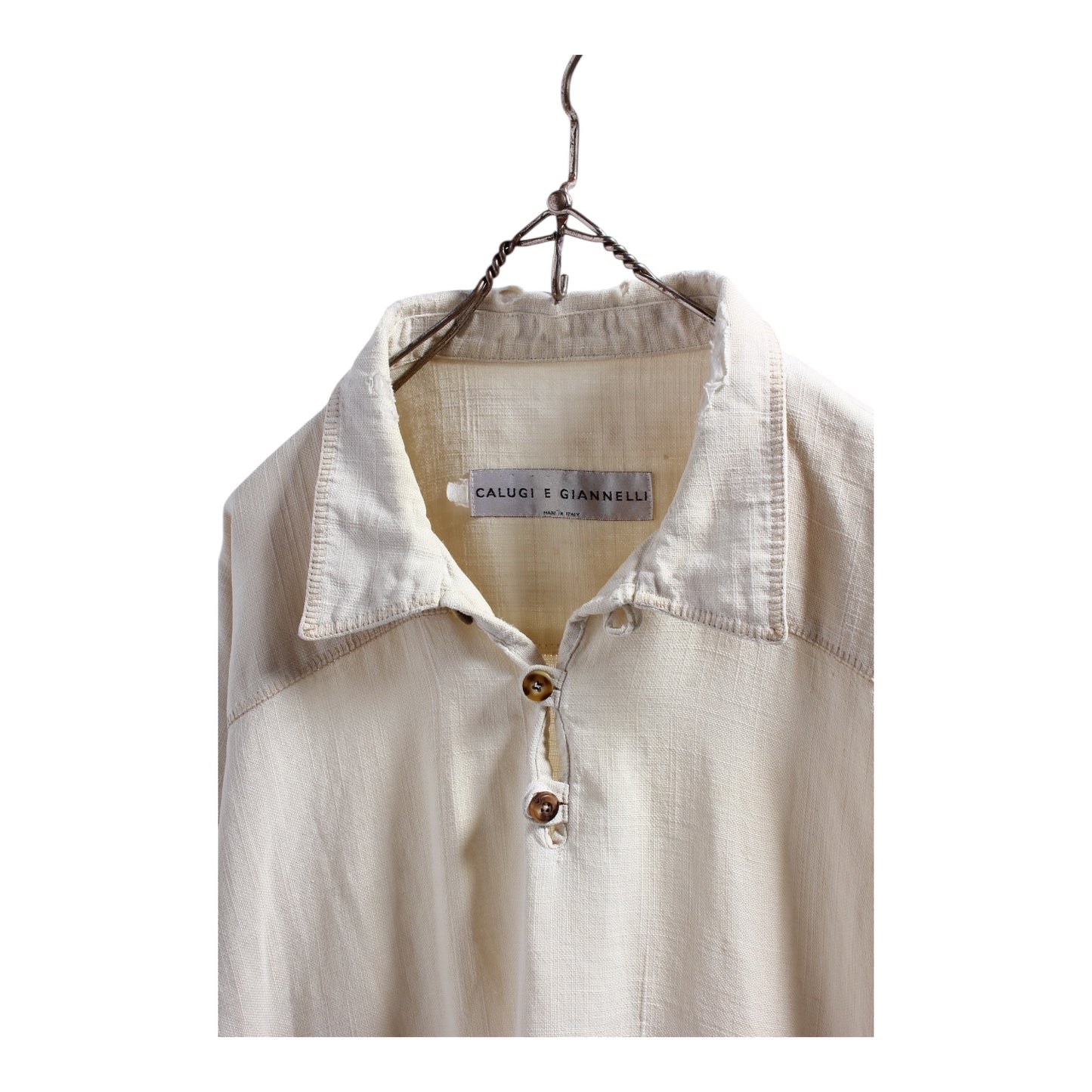 CALUGI E GIANNELLI linen smock XL Made in italy🇮🇹