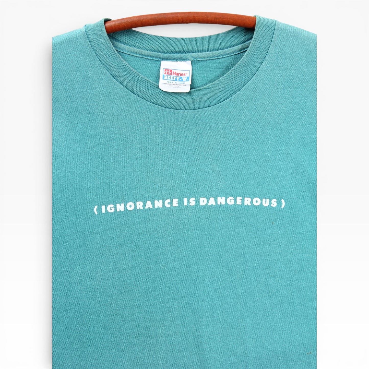 90s Ignorance is dangerous tee large