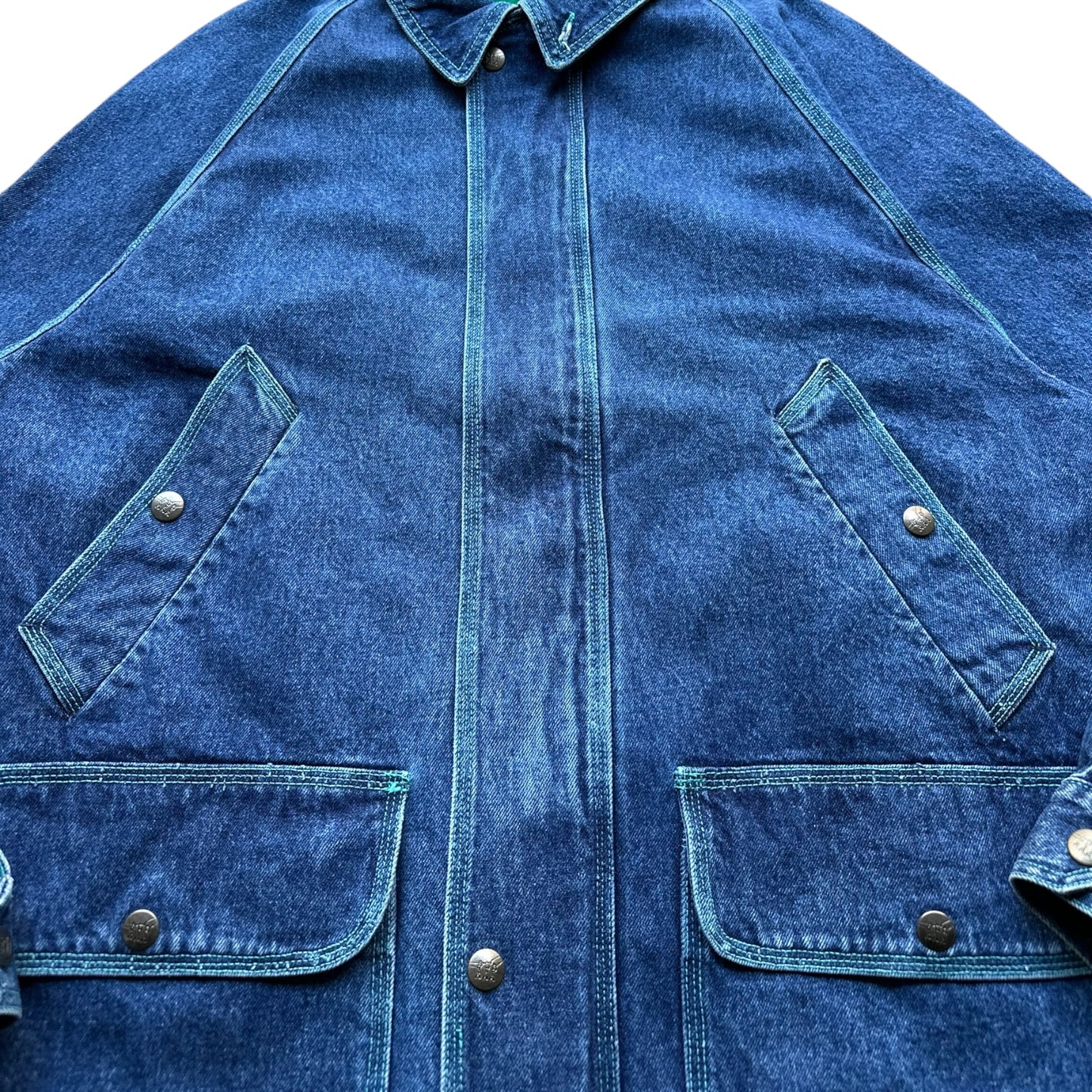 Made in italy🇮🇹 denim jacket chore coat XL