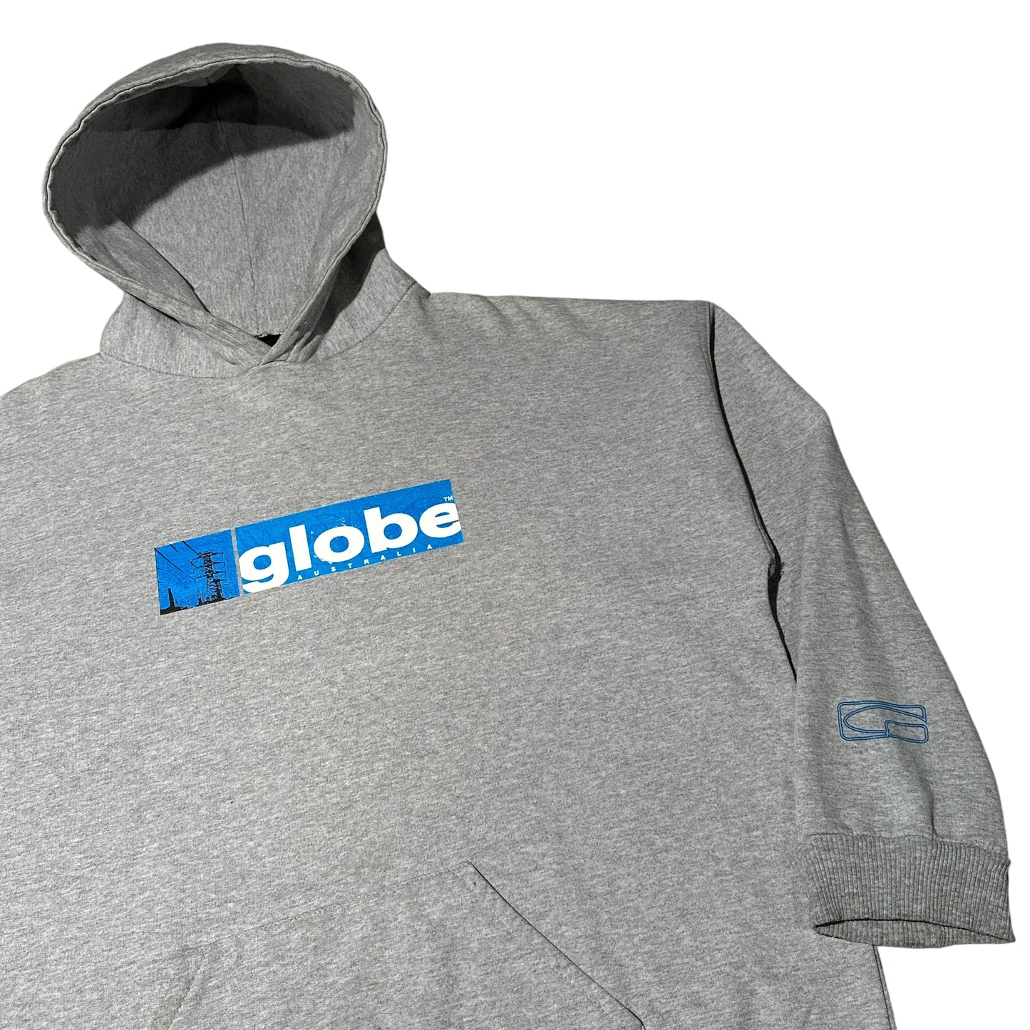 2000s Globe hoodie medium