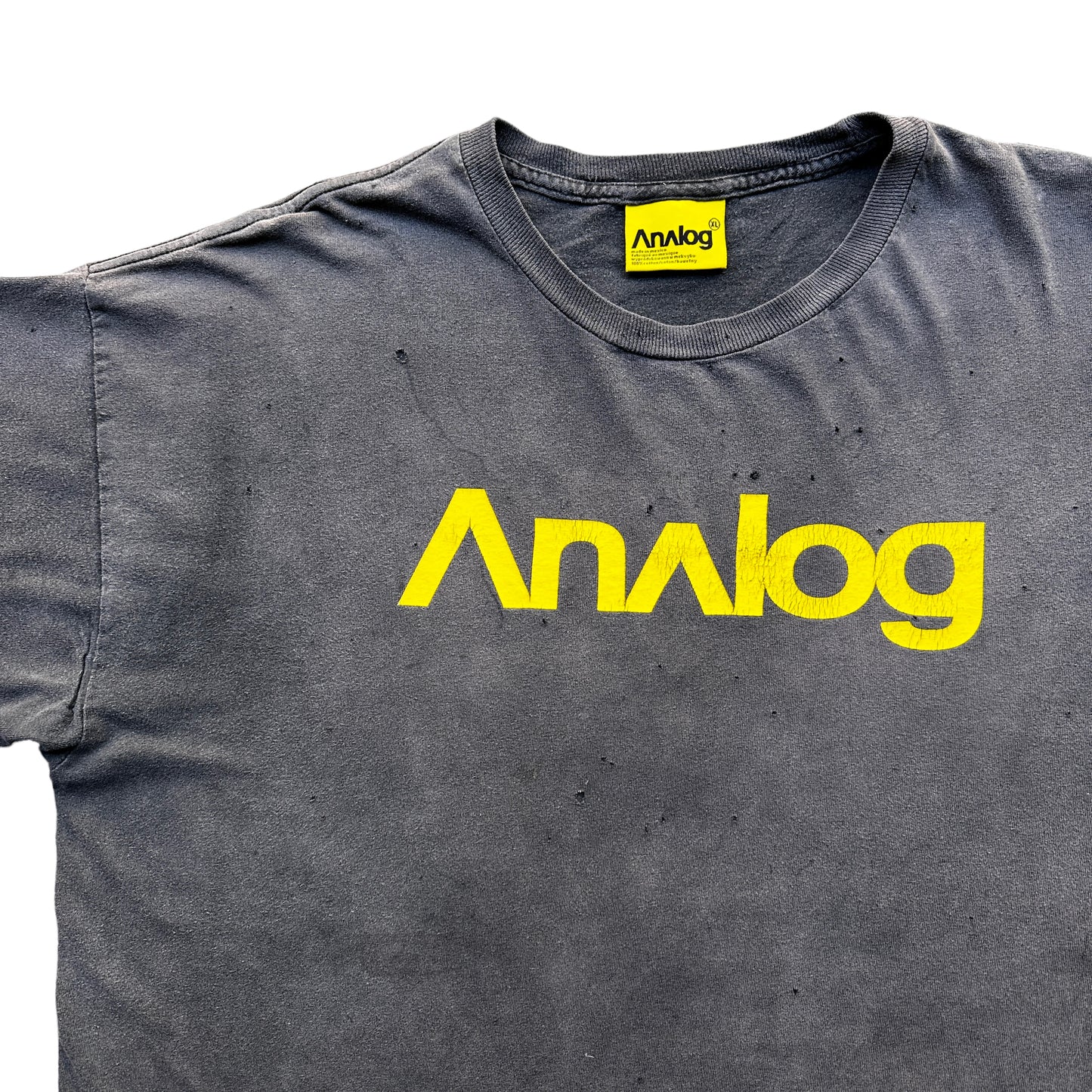 2004 Burton Analog distressed tee XL