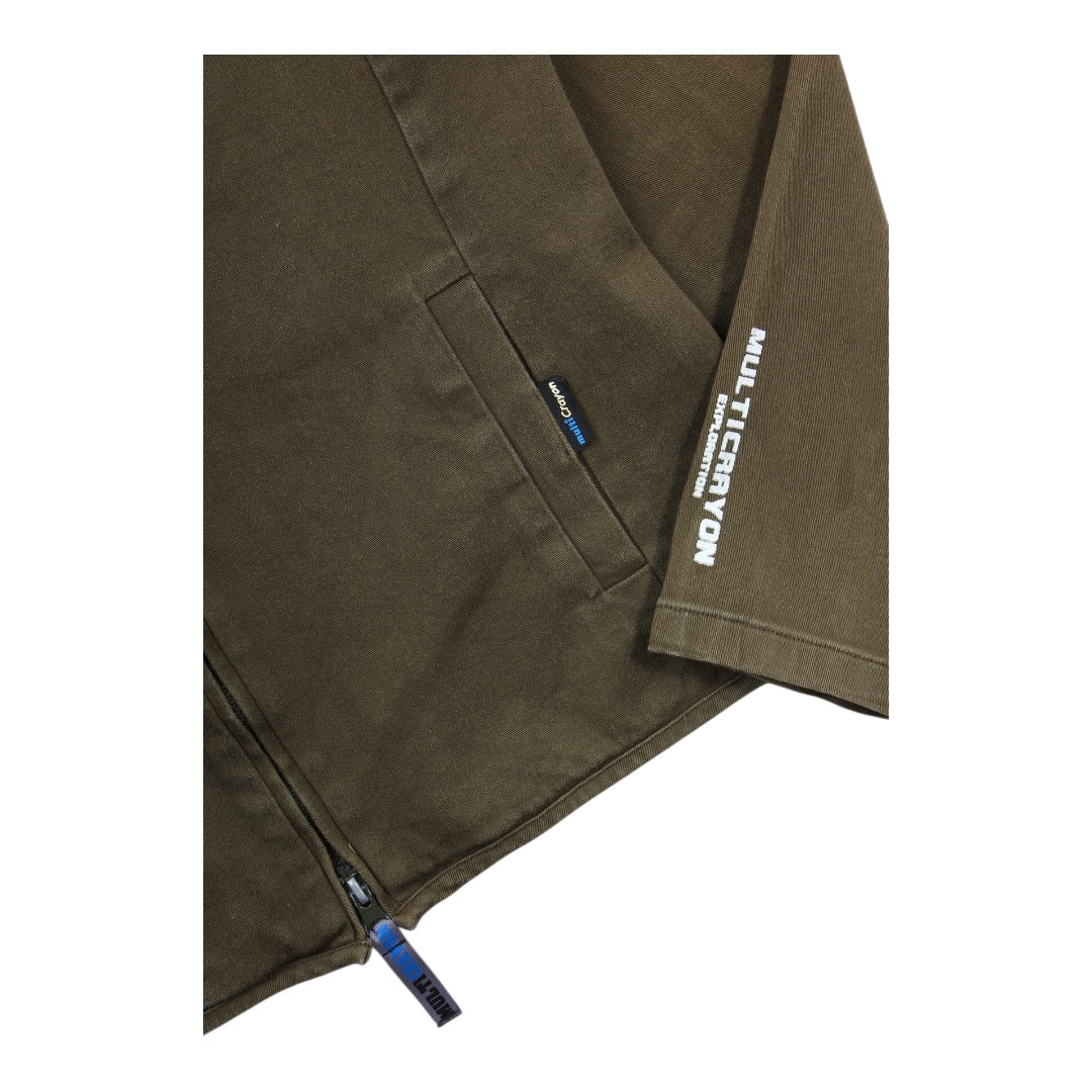 Y2k Multicrayon cotton zip futura vibes