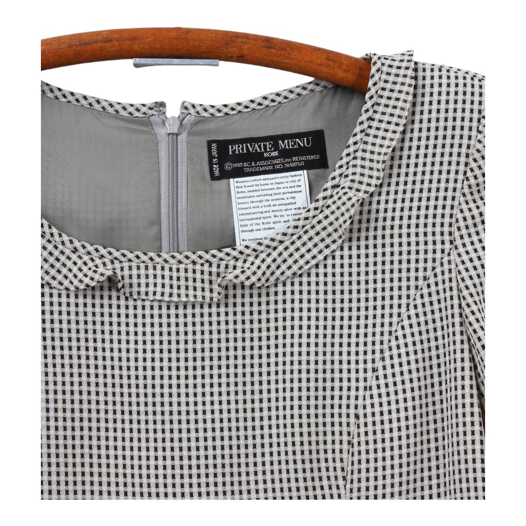 1987 Private menu Kobe japan dress