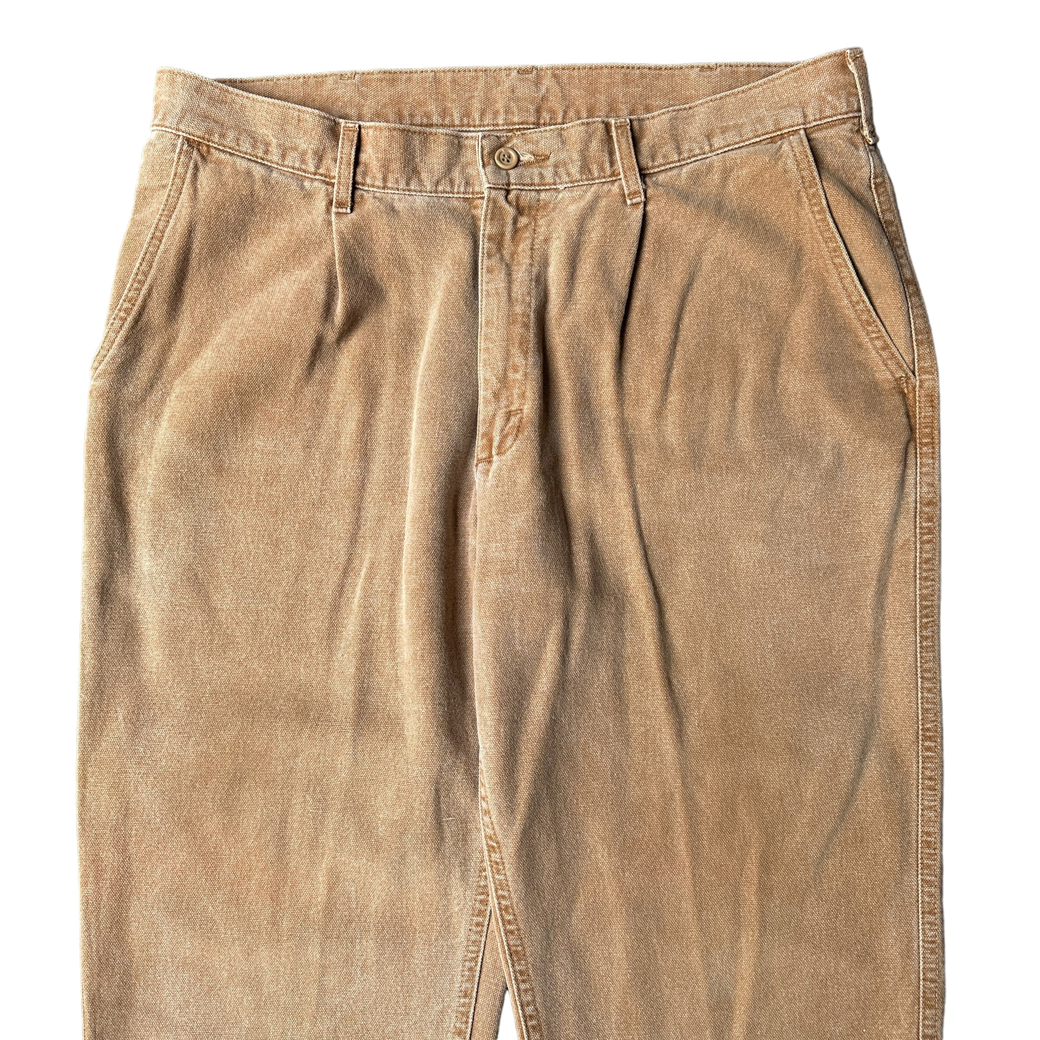 90s LL Bean cotton pants 33/30