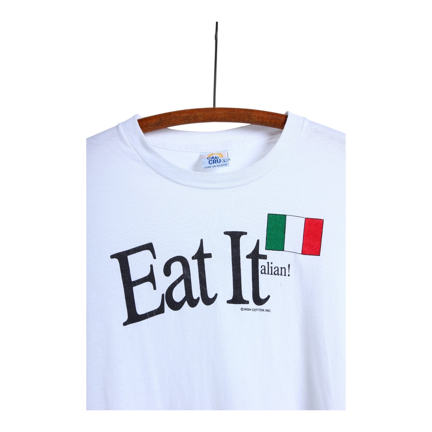 90s Eat ITalian tee medium