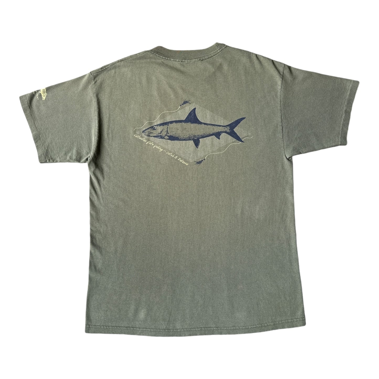 90s Bonefish bobs tee L/XL