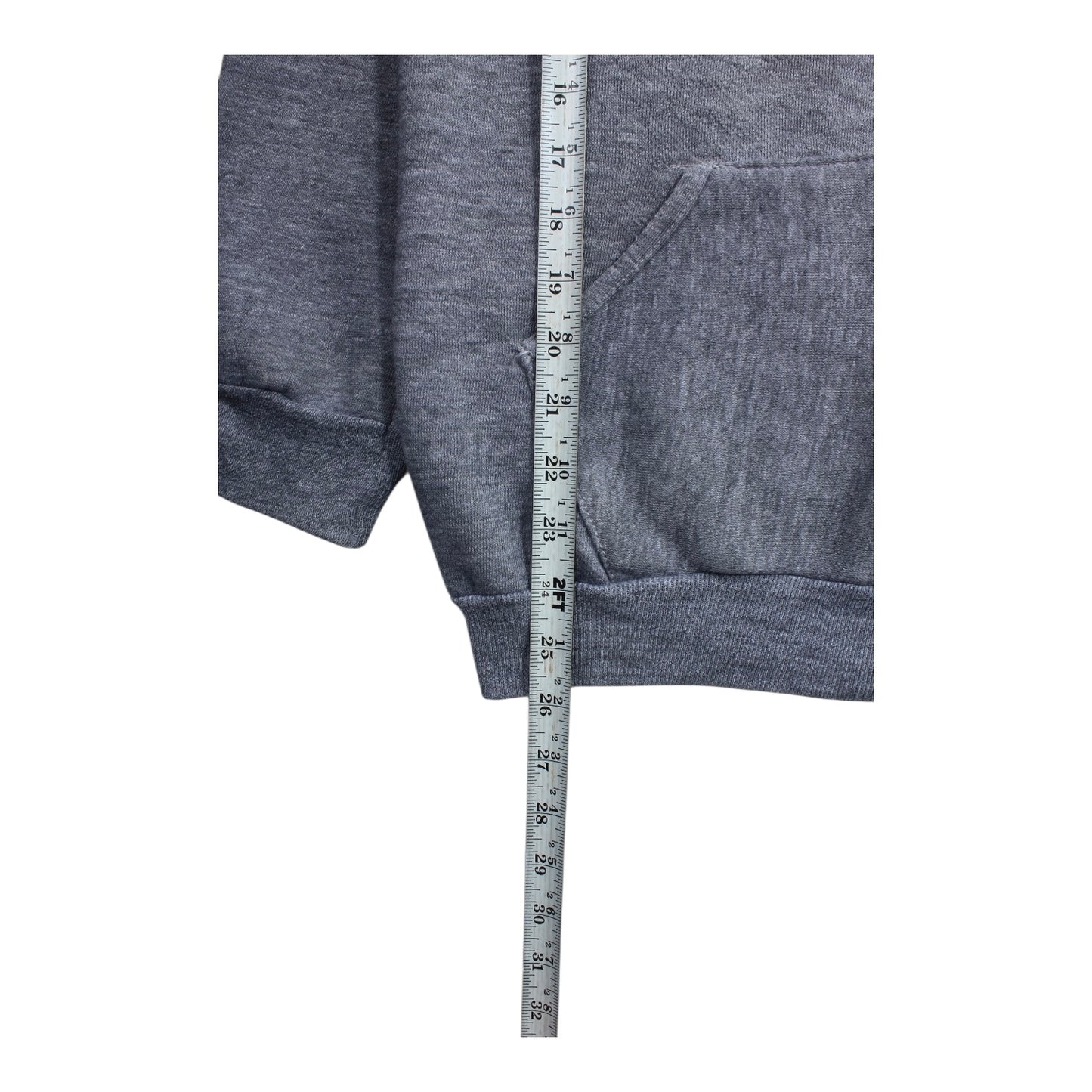 70s Russell wolf hockey hoodie Small