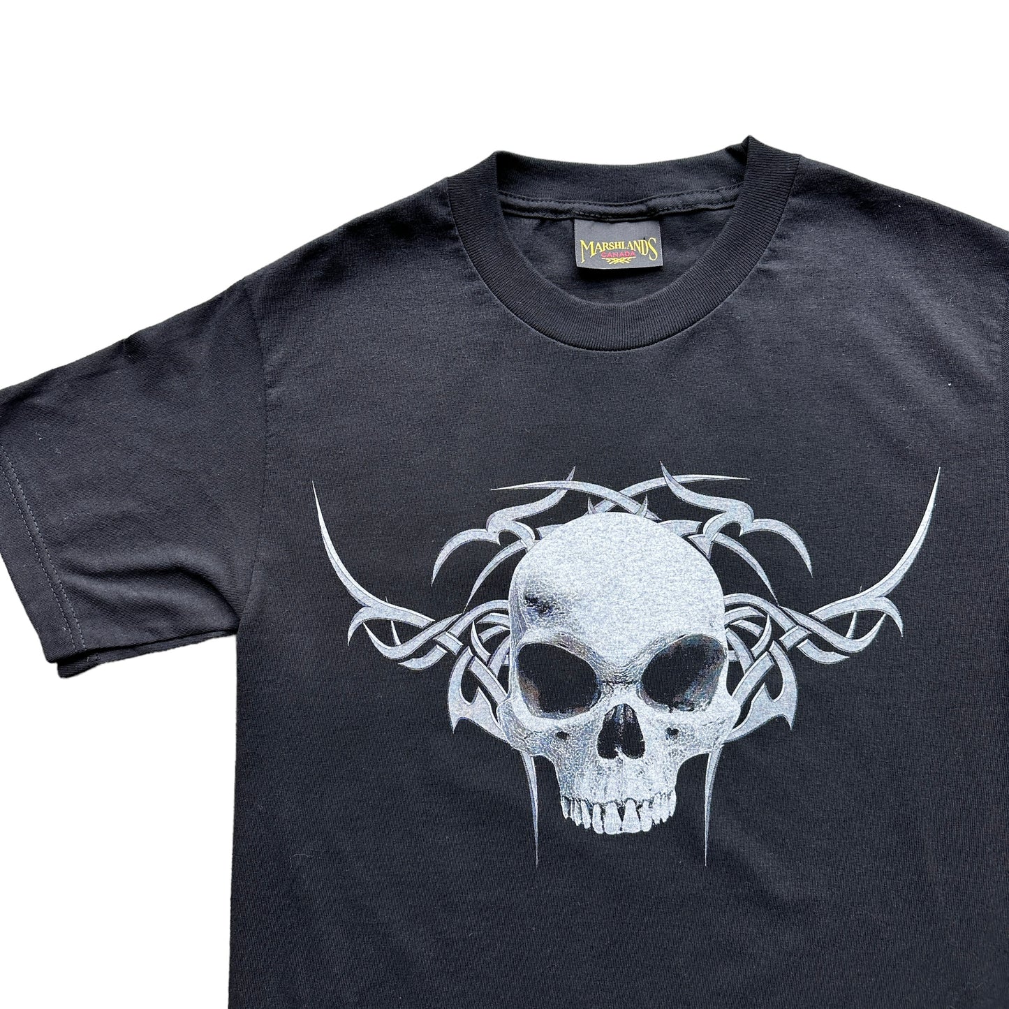 90s Spooky skull tee Small